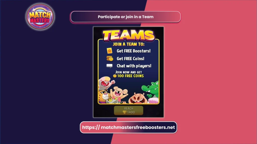 Participate or join in a Team