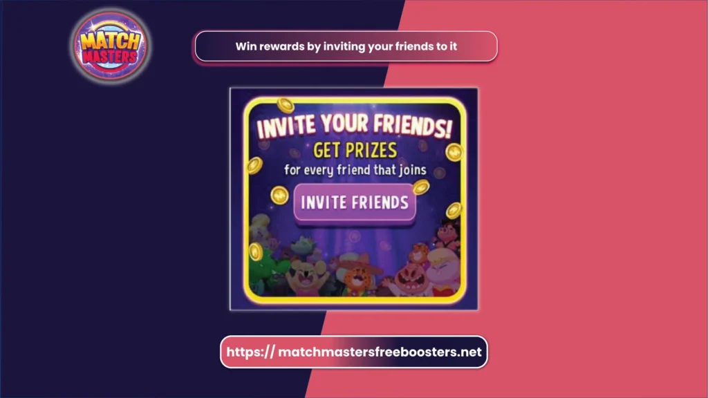 Win rewards by inviting your friends to it