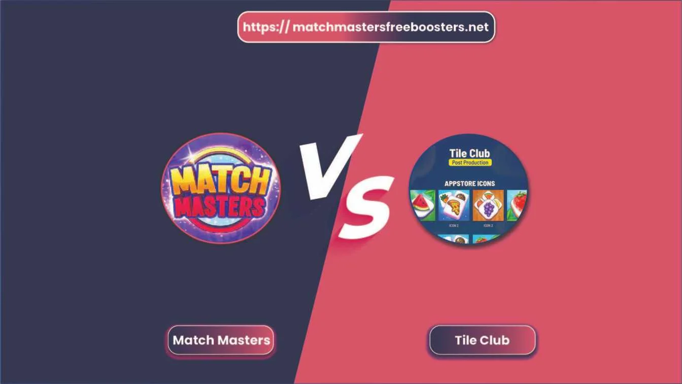 Match Masters vs Tile Club Matching Game
