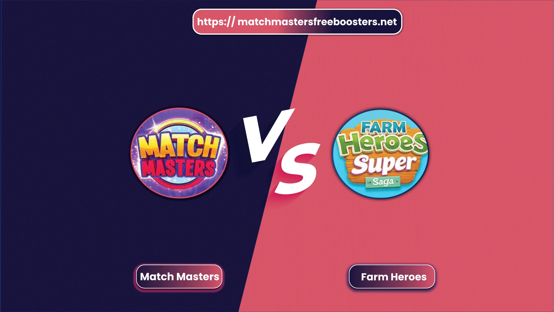 Match Masters vs Farm Heroes Saga